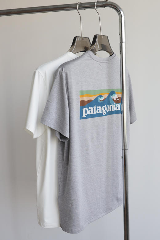 8塔 海浪印花速干圆领短袖 宽松版型 TX482 商品图6