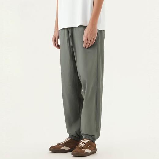 gxg.jeans男装 军绿色简约休闲长裤宽松束脚裤男薄款 25年春热卖 商品图2