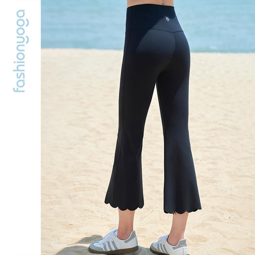 FY15712喇叭花朵七分裤 商品图10