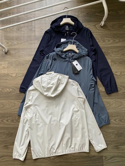 d***特男子梭织透气薄款运动连帽外套皮肤衣 商品图4