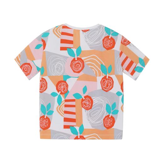 【COOL凉感】SCHIESSER德国舒雅女童抽象几何系列COOLMAX凉感吸湿排汗功能面料短袖长裤套装3F/24318H 商品图3