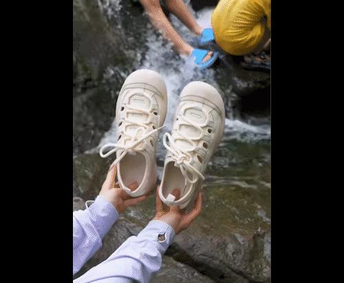 【2025年Savioke新款镂空凉鞋】可游玩、可户外爬山、可日常穿💯上脚轻便，镂空设计更透气🍃  排水效果好，脚床贴合足底，防滑设计~显腿细、好搭衣服❗️❗（48小时内发货）最 商品图8