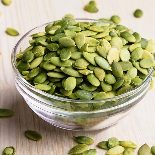 【原香嫩脆❗大颗粒无壳南瓜子仁】南瓜子仁新货原味南瓜子脱壳熟南瓜籽仁烘培零食坚果L 商品图3