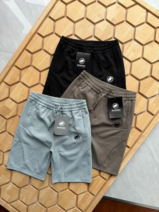 大象高克重网格短裤 商品图0