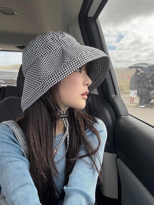 高版本❗️终于给我挖到了❗️【千鸟格防晒帽子】原版1：1定制 ‼️宇宙超低价💰49，怒省100多！本年度最佳的帽子，直接焊si在头上•ᴗ• 商品图9