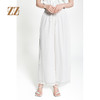 佐尔美春夏新款时尚百搭100%桑蚕丝阔腿裤长裤女M42KS54 商品缩略图0