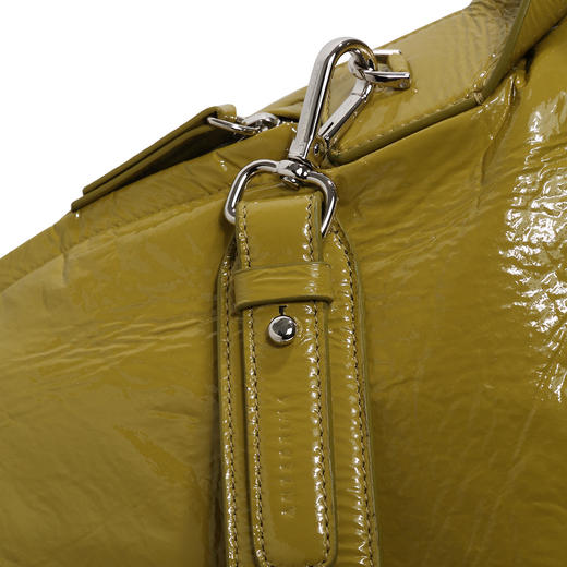 AB17F5202600KHAKF	ANTEPRIMA	女士时尚中号亮面户外旅游拉链手提包配两条手袋链 尺寸看图【瑕疵看图】 商品图4