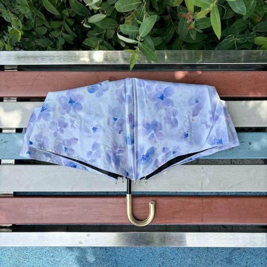 日本WPC遮阳伞*花儿朵朵超轻折叠防晒遮阳伞防紫外线太阳伞晴雨伞男女雨伞 商品图8