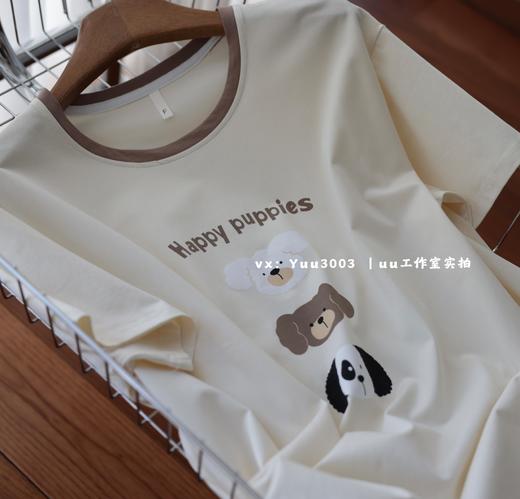 女士睡裙 纯棉套装家居服睡衣 商品图8