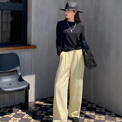 Beau Muse 慵懒肌理山本休闲长裤 | 12色三款长度可选 商品图4