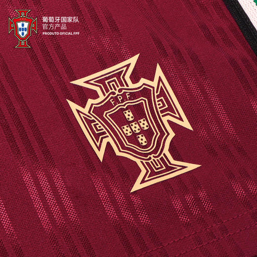 【官方正版】葡萄牙国家队 | 红色条纹短裤夏季透气运动户外 商品图4