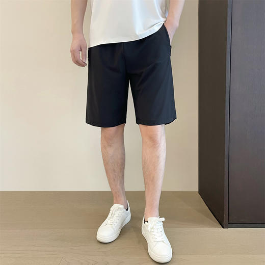 男士空调裤！2025夏日男装凉感冰丝速干运动休闲五分宽松直筒短裤！ 商品图5