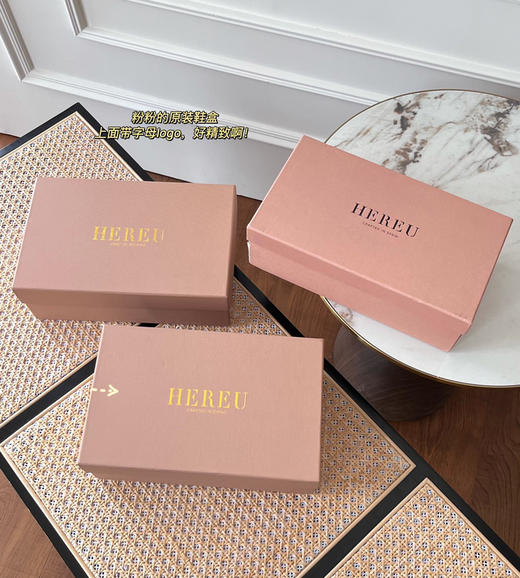 𝐇𝐞𝐫𝐞𝐮 3色编织真皮罗马凉鞋051408 商品图8