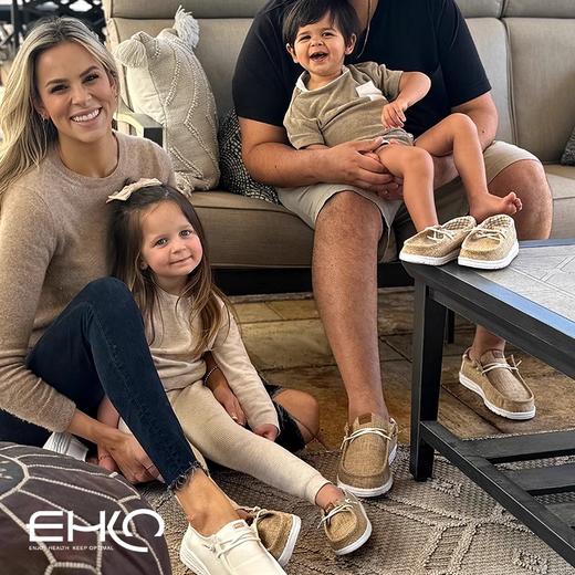 *【EHKO】童鞋2025夏季潮流百搭一脚蹬懒人软底休闲轻便低帮帆布鞋 商品图0