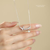 【蝴蝶效应】S925纯银锆石蝴蝶项链【YXS-A4220】 商品缩略图2