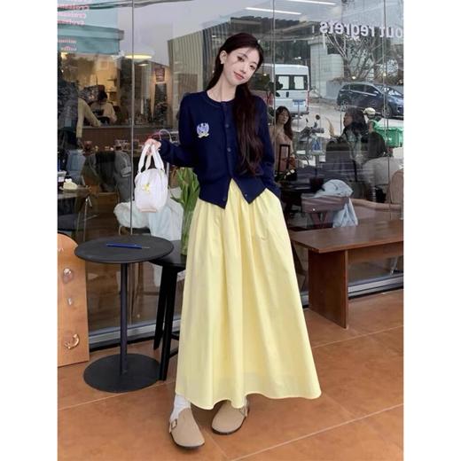 Beau Muse慵懒肌理山本半身裙 | 黄金A字剪裁，遮肉显瘦，7色可选（爆单3-5天发） 商品图1