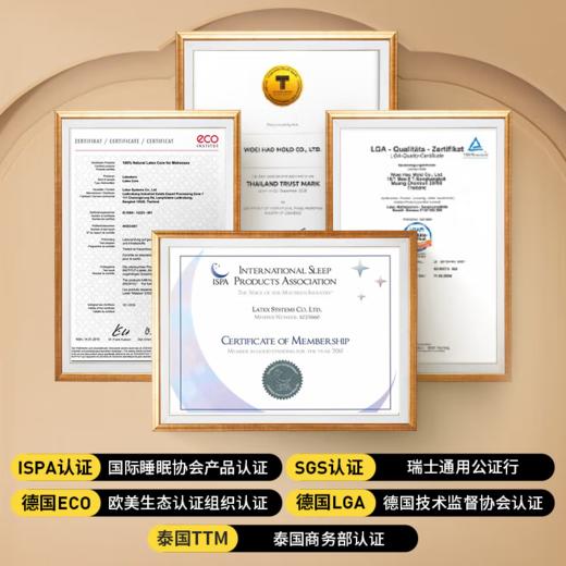 【泰国原装整芯进口】SleepHero红色礼盒高低透气枕 94%天然乳胶含量 55D密度升级护颈 高低波浪支撑 节日可送父母/朋友 商品图2