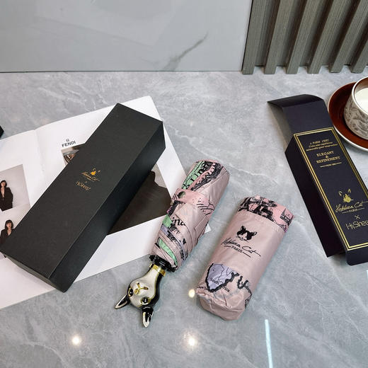 夏季特惠💰260 赫本猫 天生娇贵雨伞太阳伞 气质非凡 商品图6