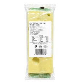 多美鲜（SUKI）凯瑟芮 德国进口 大孔硬质 艾蒙塔尔 天然原制奶酪 200g 冷藏 /粮油调味 /奶酪黄油 /奶酪/奶酪制品