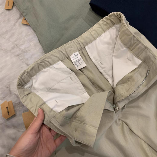 日单休闲!线下599!亚麻棉混纺!2025夏季新款男士薄款透气休闲裤长裤！ 商品图1