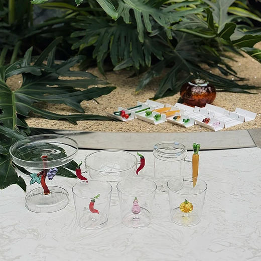 ICHENDORF 蔬果系列意大利进口手工造型玻璃杯 商品图2