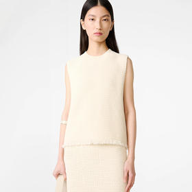 STUDIO NICHOLSON KNITWEAR - 5G VEST 女式针织背心上衣