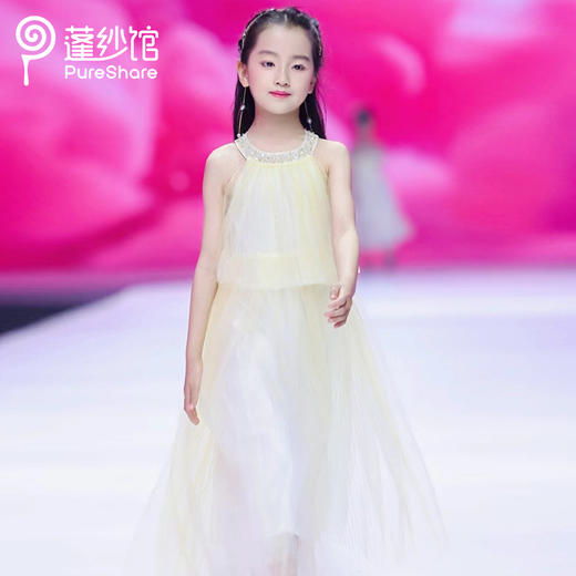 PureShare 蓬纱馆 深圳少儿时装周同款 琉光礼服裙 商品图3