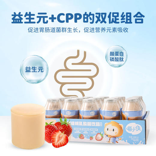 喵小侠_多维畅乳酸菌饮品原味/草莓味/100mL×20瓶 商品图5