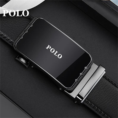 POLO 男士自动扣商务皮带牛皮休闲腰带072181 商品图4