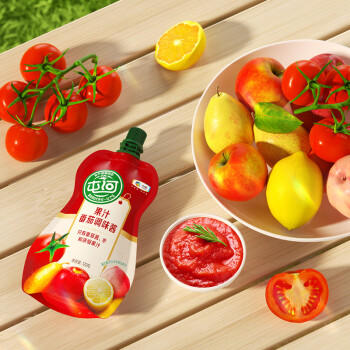 屯河番茄酱100g*3 0添加剂内蒙新疆番茄酱小包装番茄膏意面酱中粮出品 /粮油调味 /调味品 /西式酱料 商品图4