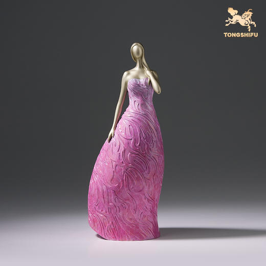 铜师傅《美韵》客厅桌面铜摆件 家居装饰工艺品 商品图1