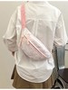 【小清新森系斜挎包，运动胸包百搭又好看】简约休闲ins风包包女 小清新森系斜挎包运动胸包 小众学生百搭腰包-QQ 商品缩略图1