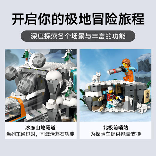乐高LEGO 极地探险特快列车LEGC60470 商品图5