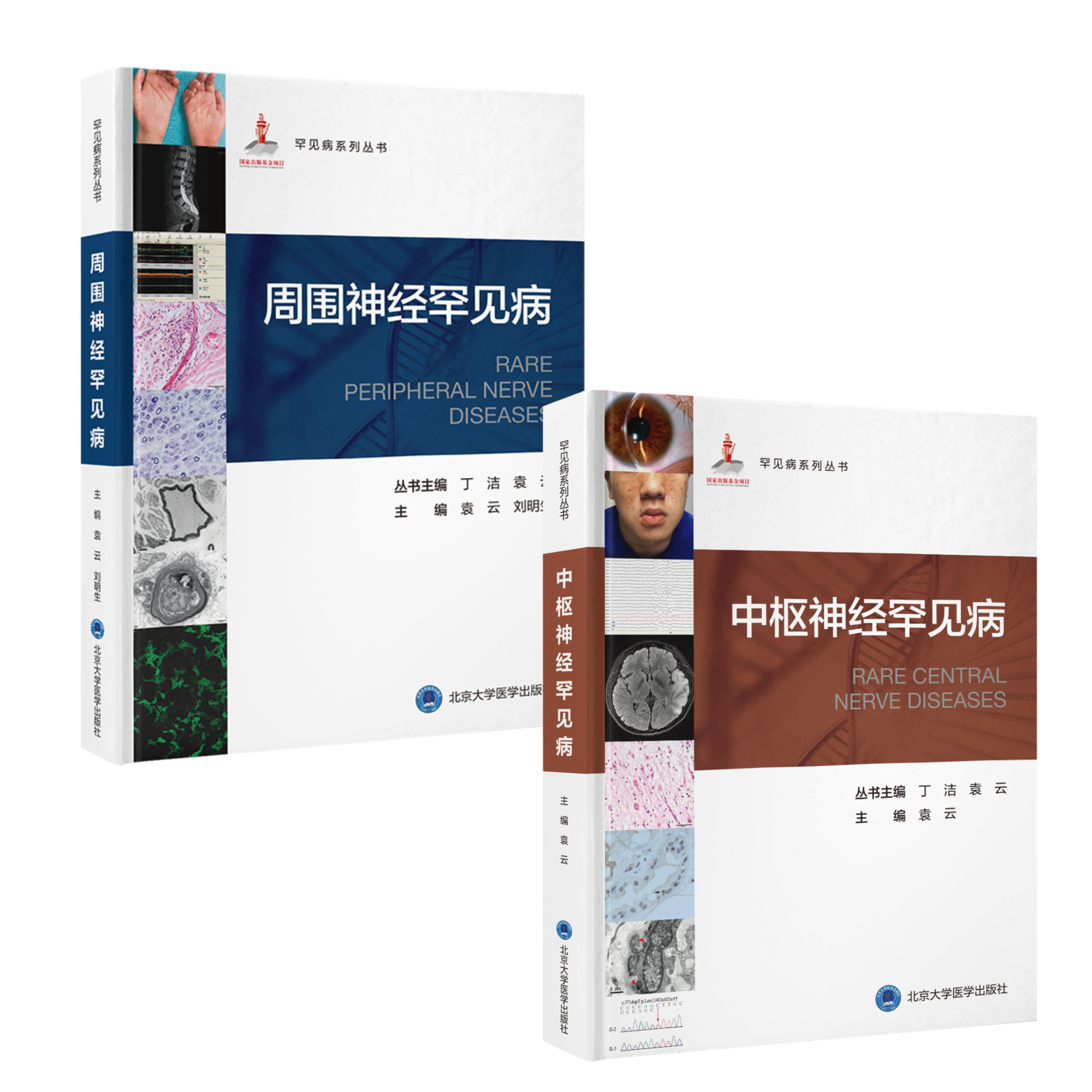 【组合购】周围神经罕见病+中枢神经罕见病 袁云 刘明生 主编  北医社