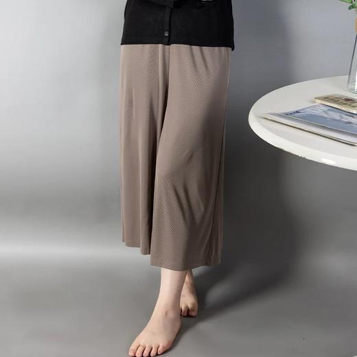 【醋酸外穿】SCHIESSER德国舒雅阔腿裤醋酸砂洗面料，有良好的吸湿性和透气性，舒适不易产生静电31/23016P 商品图5