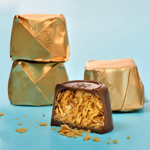 Patchi芭驰 迪拜法式脆薄饼夹心牛奶巧克力制品 125g CPC150-D153 商品图3