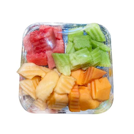 【现切果切】水果拼盘（四拼）约700g 水果种类随机 商品图1