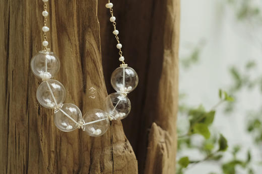 亚克力珍珠链项链 商品图2