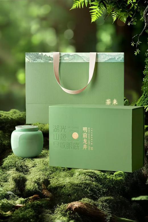 茶来常往瓷罐【绿.明前龙井2瓷】35元1套.整箱10套.整箱包邮 商品图0