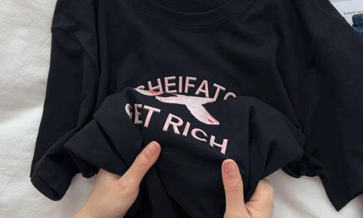 89元两件！🔥2025不一样的印花T恤,升级版【纯棉好运印花T恤】印花设计巨好看，转爆回头率 ✅三季皆可穿 简单又百搭最 商品图11