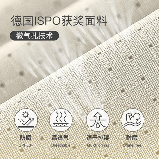 【ISPO获奖】33000ft北欧户外速干衬衫短袖衬衣男轻透气防水钓鱼衬衫大码宽松 商品图2