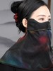 裁缝学苑AS491防晒口罩纸样女装护颈防晒面纱防风防尘面罩样板 商品缩略图2