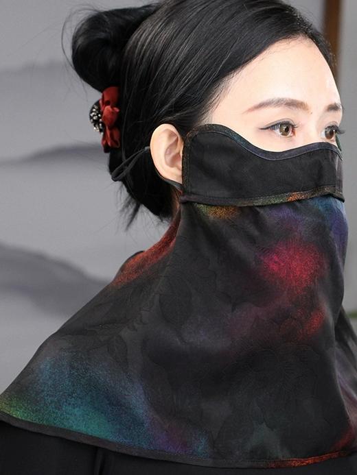 裁缝学苑AS491防晒口罩纸样女装护颈防晒面纱防风防尘面罩样板 商品图2