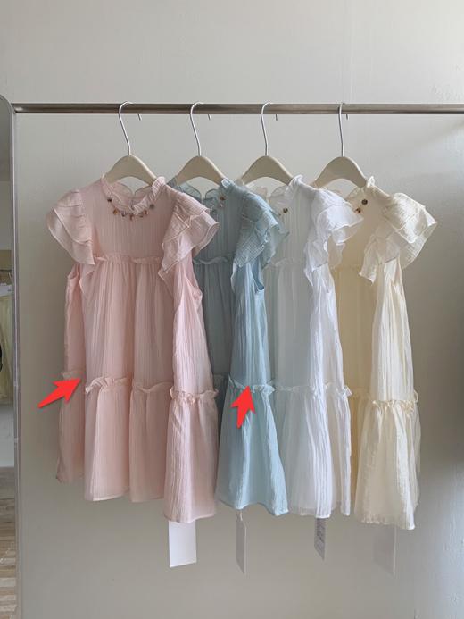 【门店同款】ENJOY夏季“悠然之境”花楹情书飞袖裙 162643615 商品图0