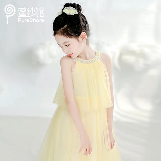 PureShare 蓬纱馆 深圳少儿时装周同款 琉光礼服裙 商品图1
