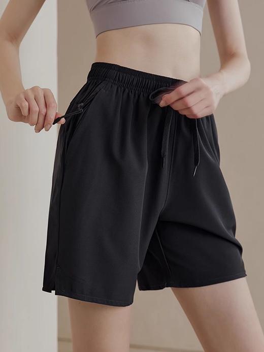 2025情侣款高腰宽松速干运动五分短裤KMLFJCV01 商品图0