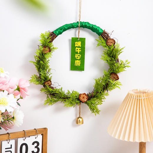 【高颜值端午挂饰，艾草弥漫~】古风香包挂件 袋中草药香囊荷包 驱蚊随身赠无纺布袋 端午节香包-QQ 商品图6