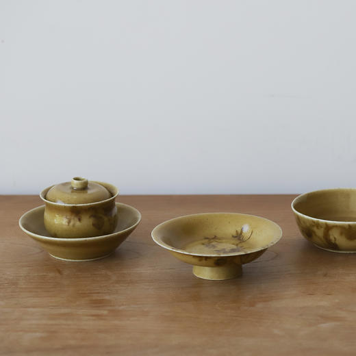 中国 尚云龙 茶道具 茶壶 公道杯 大漆壶承大漆建水 花器漆器 碗 商品图4