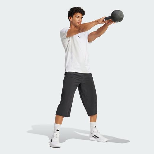 Adidas阿迪达斯ESSENTIALS 3/4 TRACKSUIT BOTTOMS 速干凉爽运动健身七分裤JG1245 商品图1