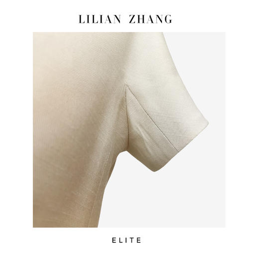 E“定制”——静奢风——风尚之选———法式简约优雅花苞连衣裙 2501014 商品图1